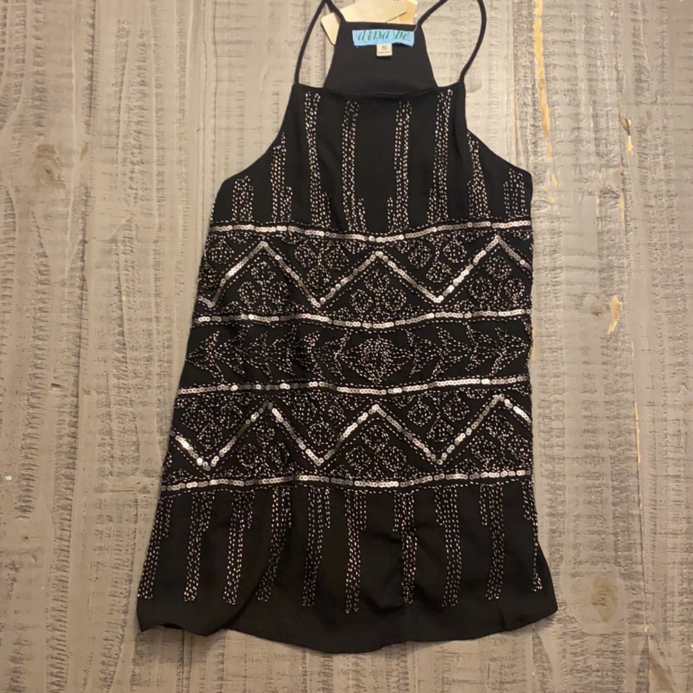 Beaded francescas top